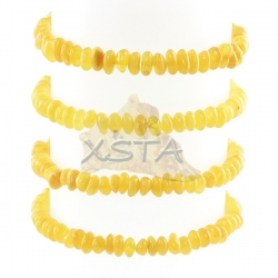 Amber bracelet natural color